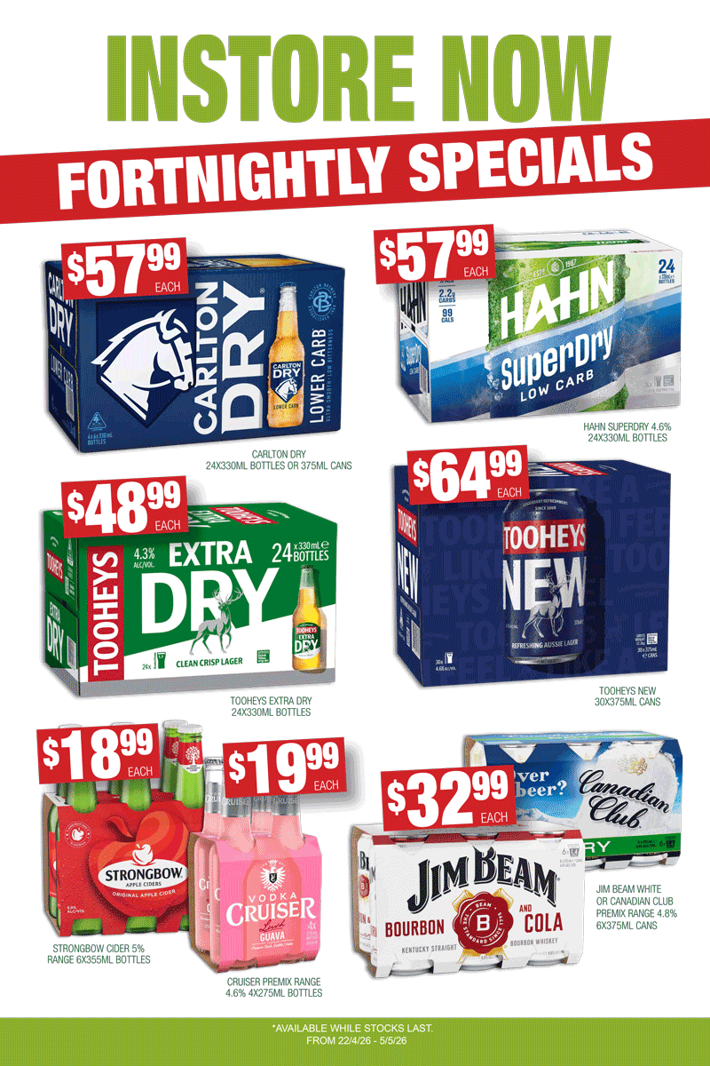 May Bottle Shop Specials Minto